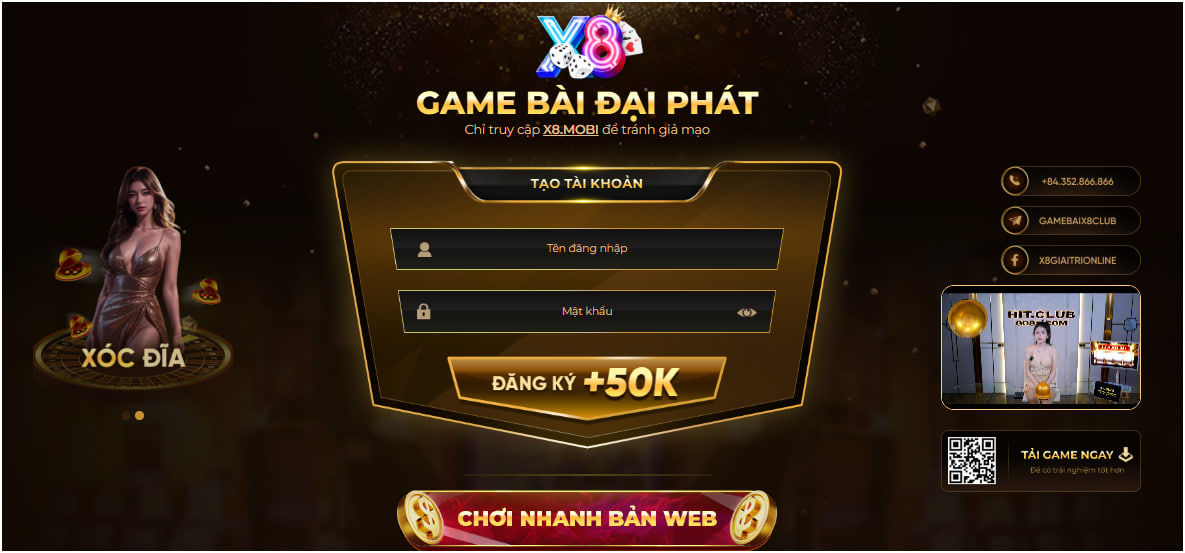 X8 Club – The Best Online Card Gamin